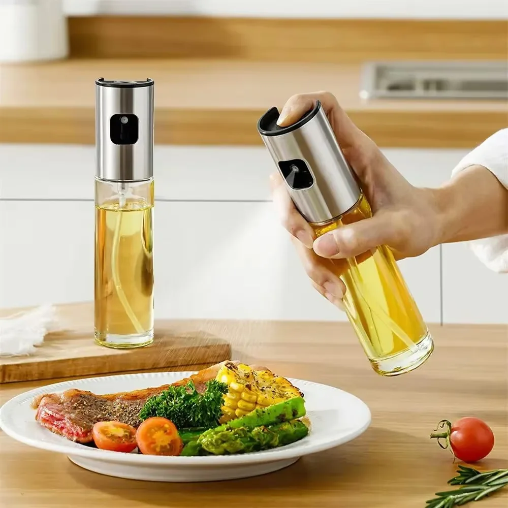 Home Cooking Utensil Set - Glas-Ölsprüher zum Kochen, Oliven-Spray, Mister für