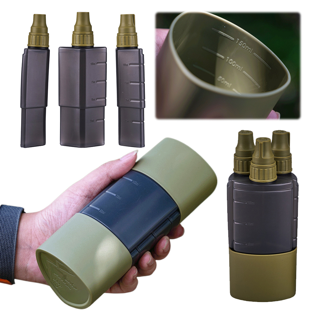 Home Cooking Utensil Set - 3-in-1 Outdoor Camping Gewürzspender Flasche BBQ