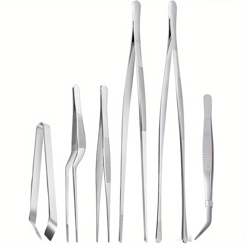 Home Cooking Utensil Set - 6 Stück/Packung Küchenpinzetten-Set aus Edelstahl, professionelle