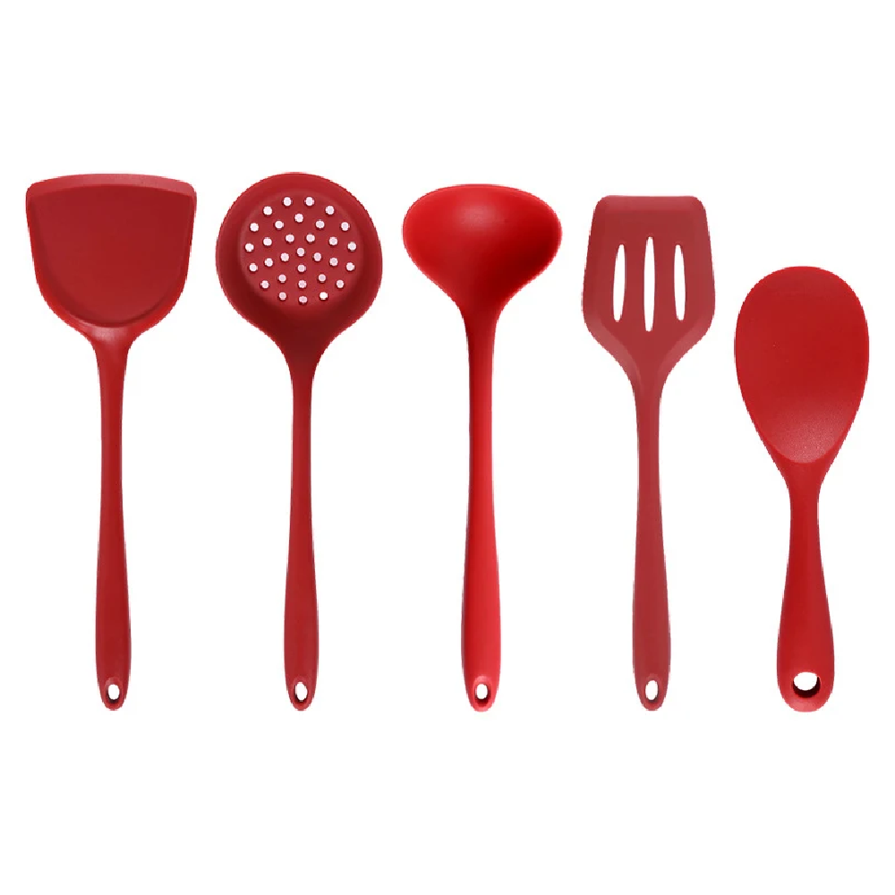 Home Cooking Utensil Set - Silikon Kochute nsilien Set hitze beständige