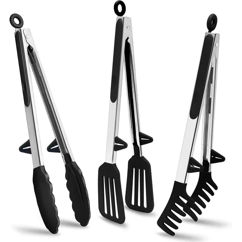3-teiliges Silikon-Küchenzange – Home Cooking Utensil Set Bewertung und Preis