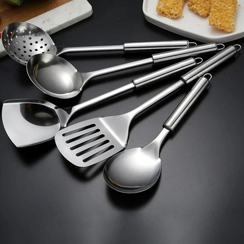 5 TEILE/SATZ Edelstahl Praktis – Home Cooking Utensil Set Bewertung und Preis