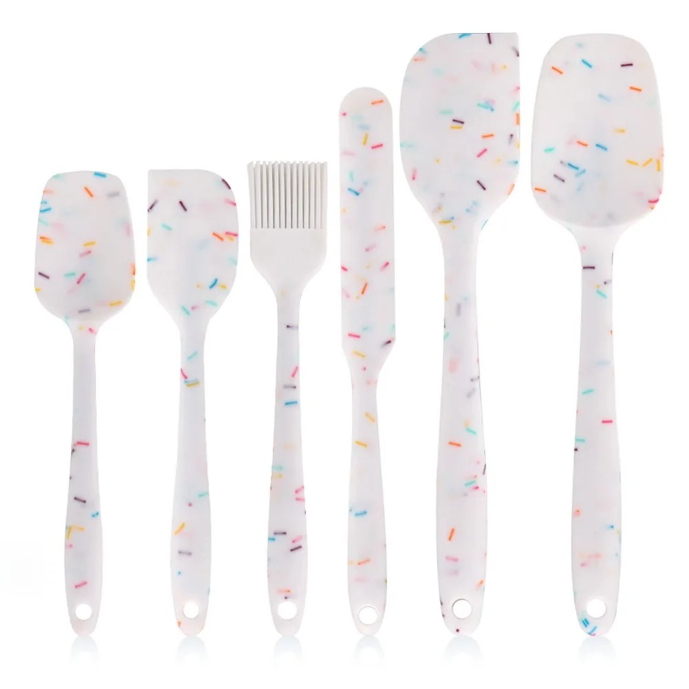​ 6-teiliges Silikon-Spatel-Se – Home Cooking Utensil Set Bewertung und Preis