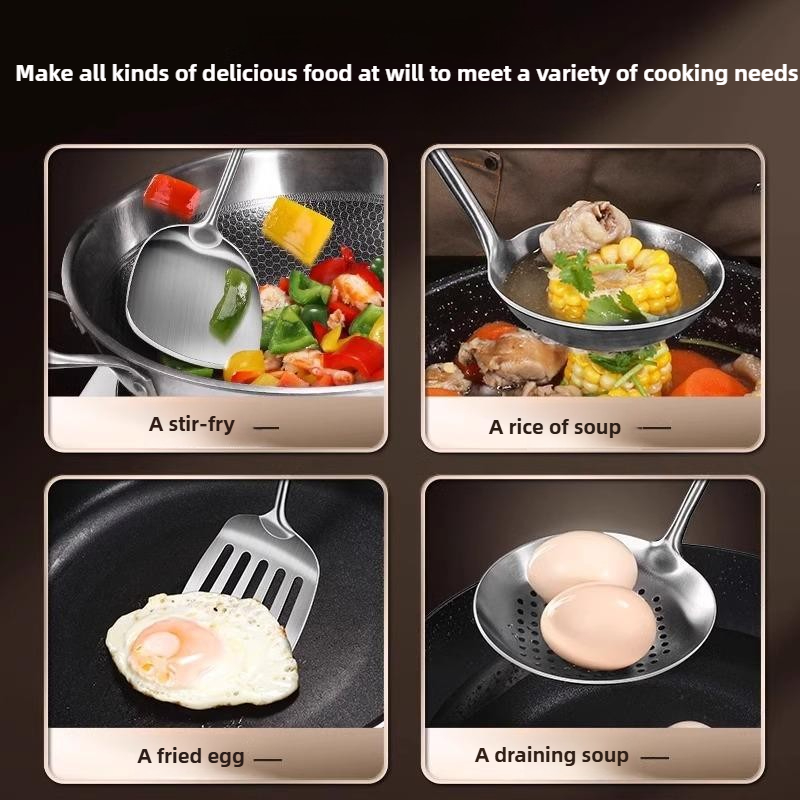 Edelstahl-Wok-Spatel für Leben – Home Cooking Utensil Set Bewertung und Preis